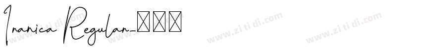 Iranica Regular字体转换